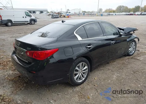2015 Infiniti Q50 Premium из США, поврежденный, VIN JN1BV7AR0FM421835